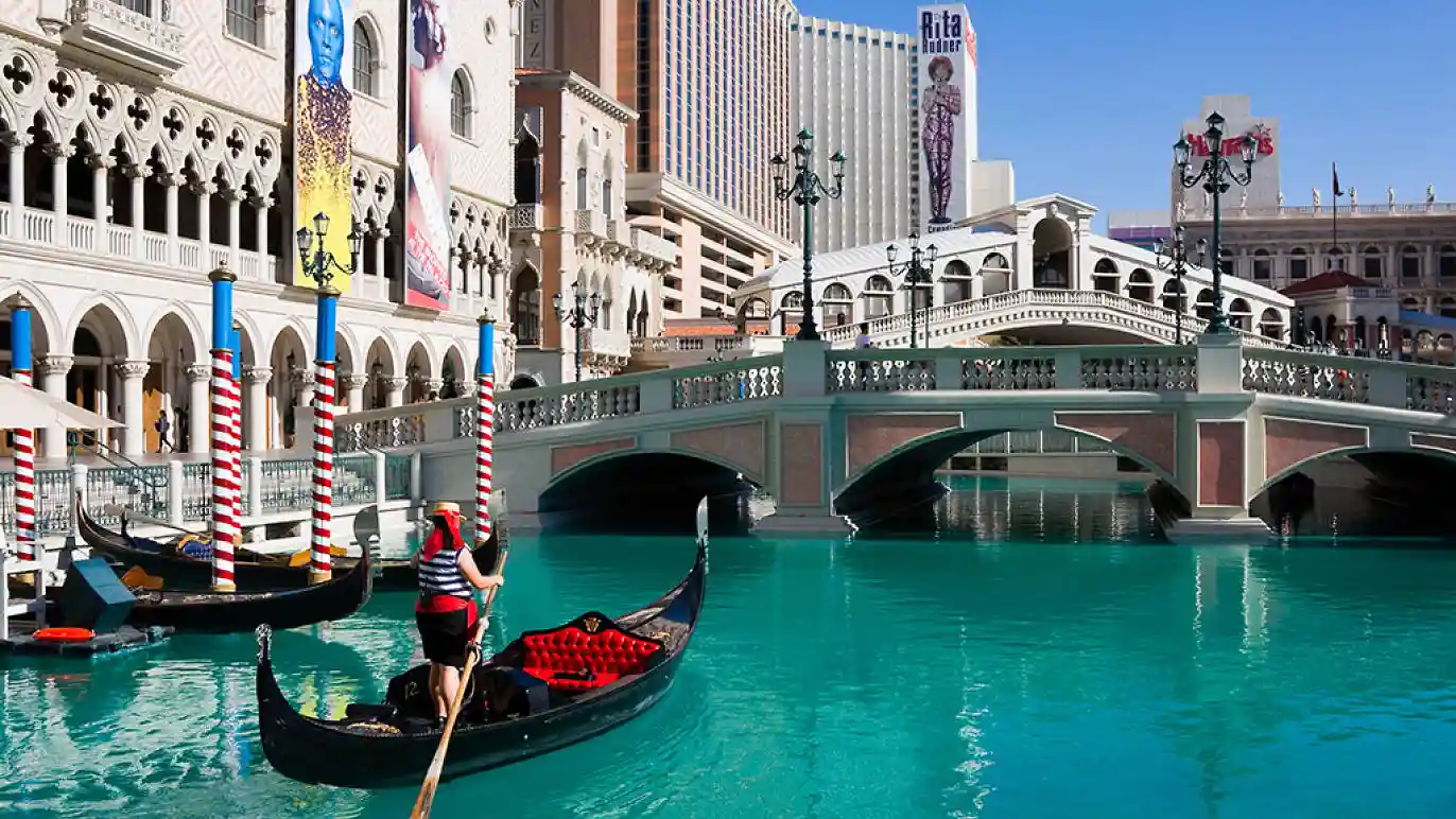 Gondola Ride at The Venetian