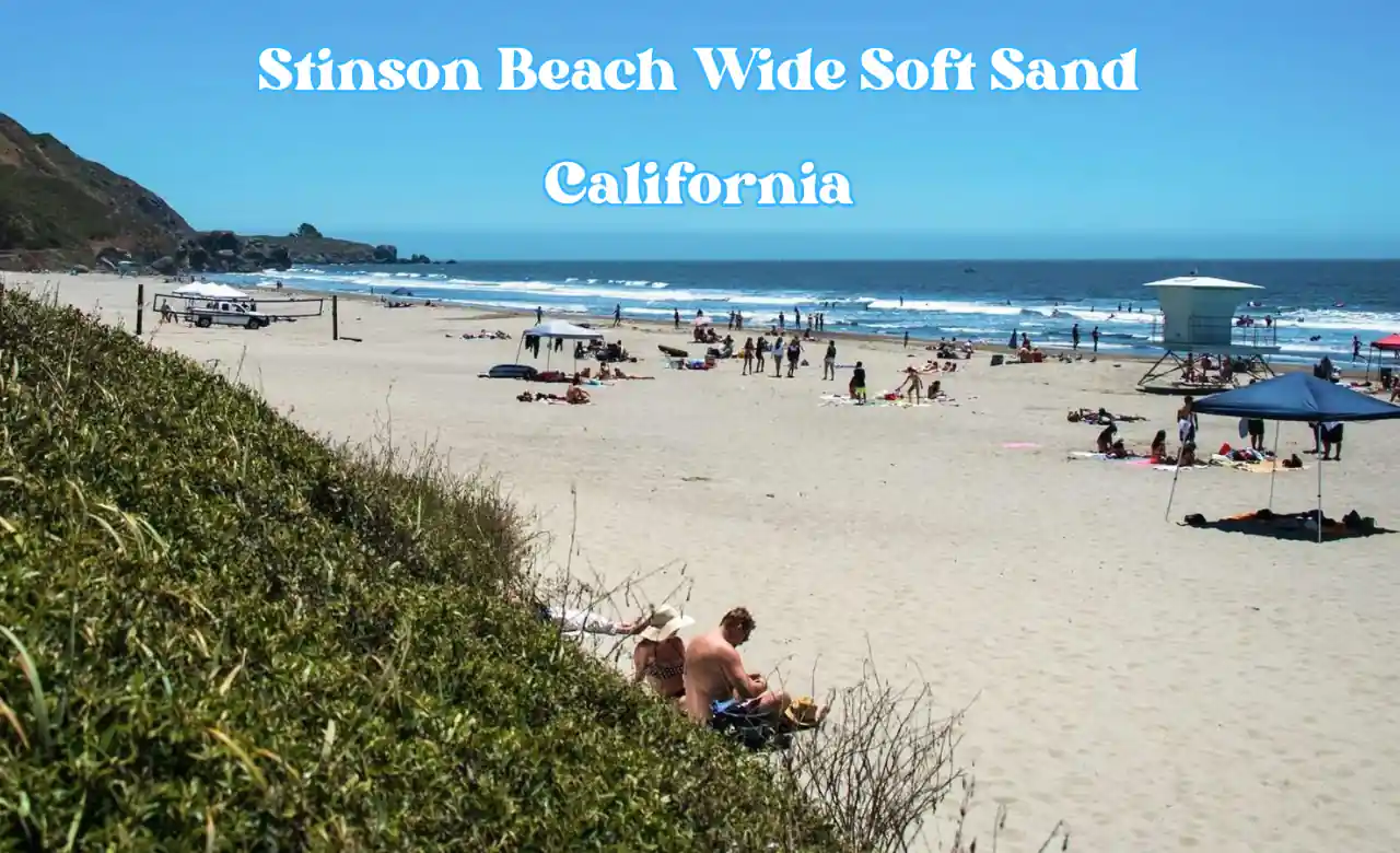 Stinson Beach wide soft sand California