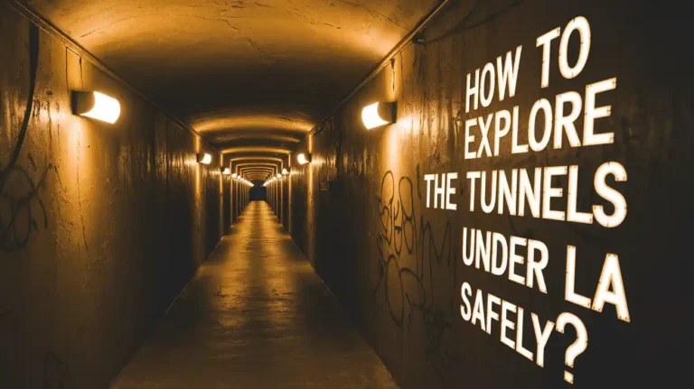 How to Explore the Tunnels Under LA Safely?