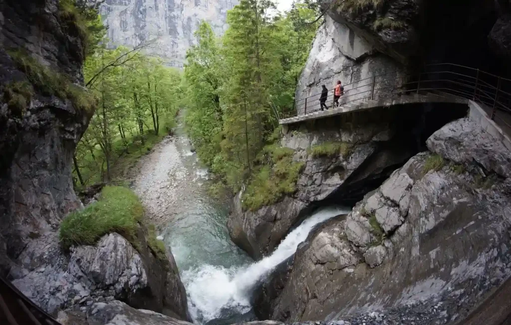 Breathtaking Trummelbach Falls