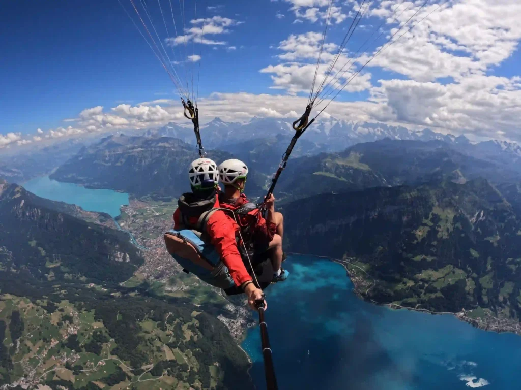 Go Paragliding Over Interlaken