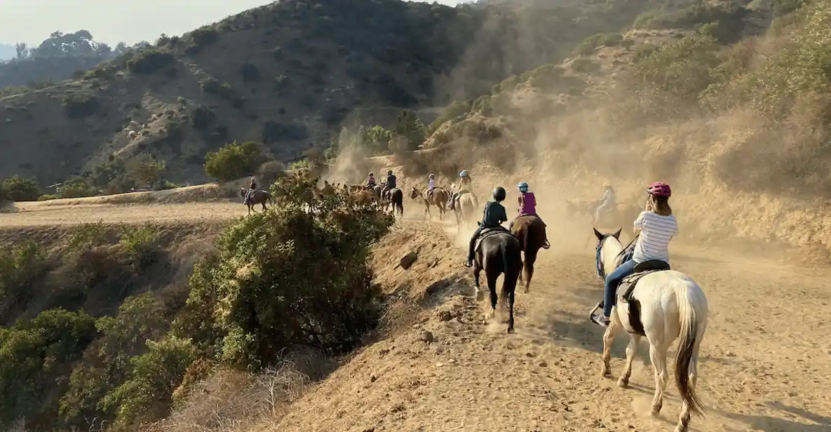 Sunset Horseback Riding at Sunset Ranch Hollywood
