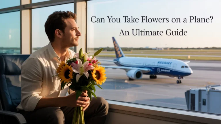 Can you Take Flowers on a Plane? An Ultimate Guide