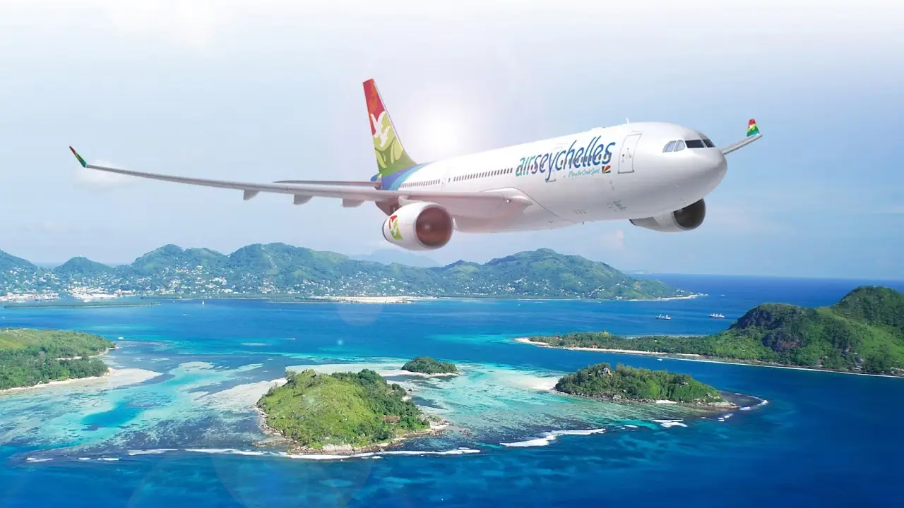 Flying into Seychelles International Airport