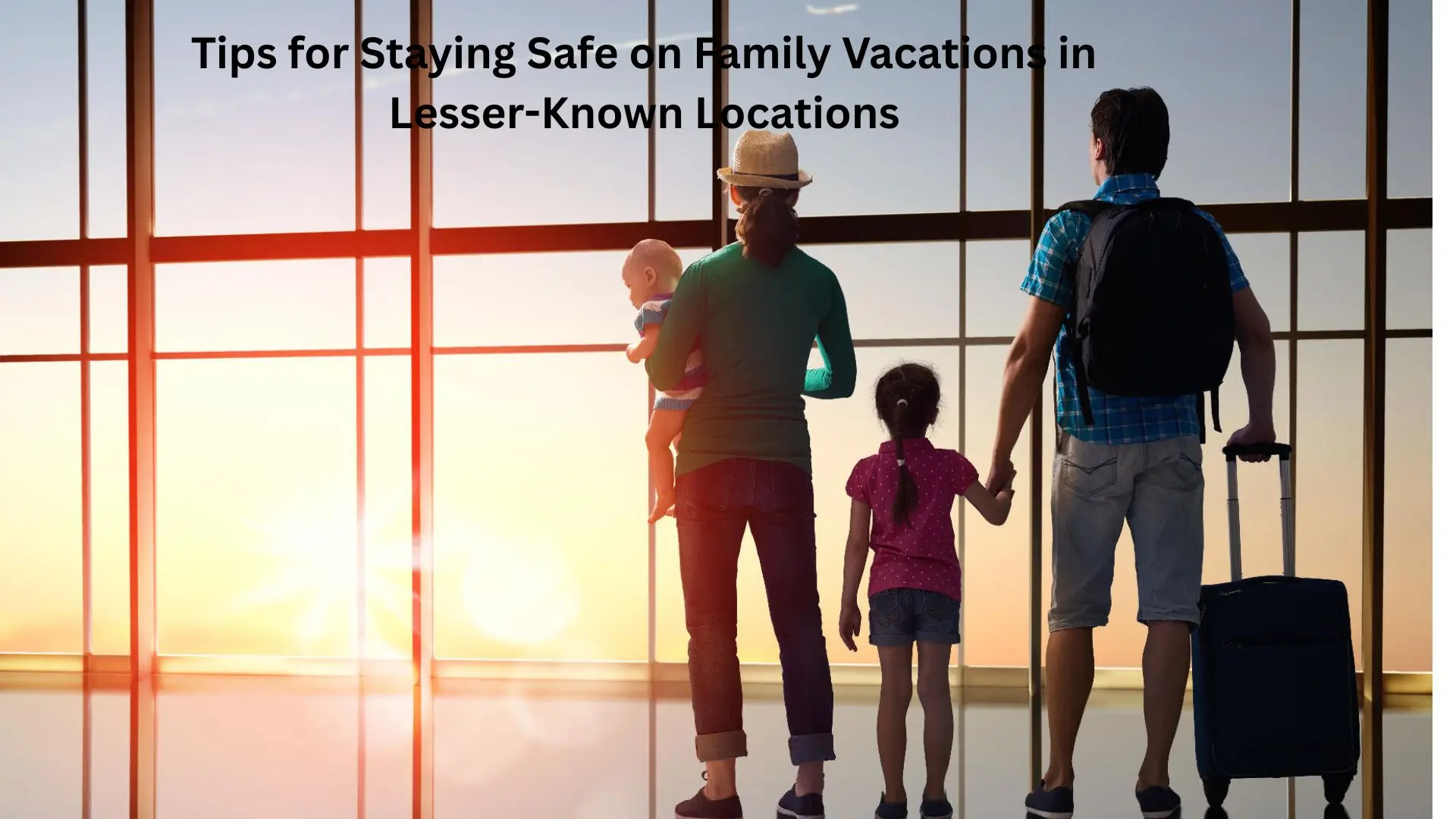 Tips for Staying Safe on Family Vacations in Lesser Known Locations 1 1