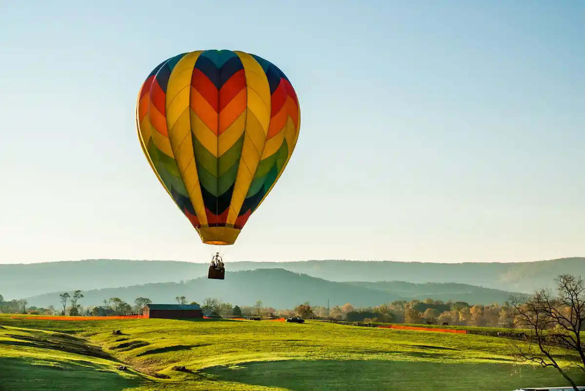 Hot Air Balloon Ride Over Wine Country