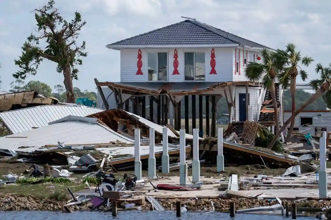 Hurricanes and Keaton Beach Florida