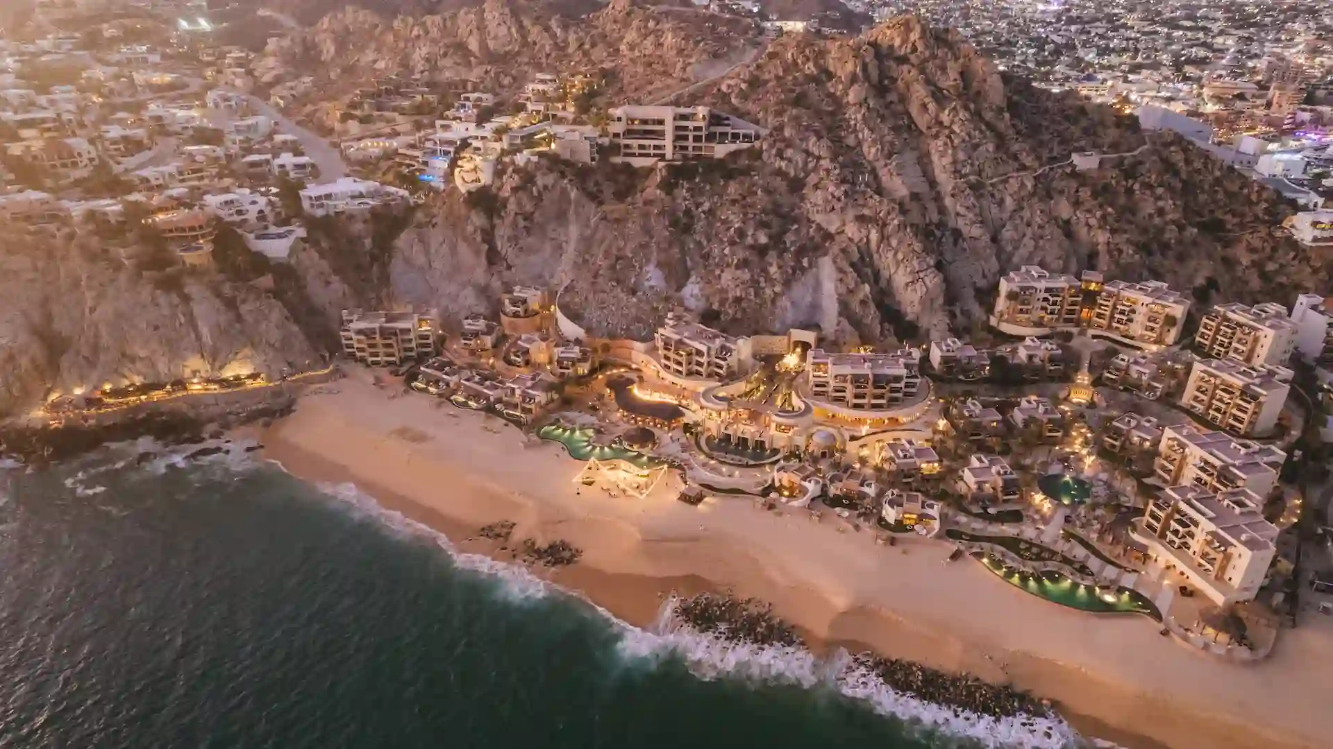 Pedregal Lookout Cabo sunset 1