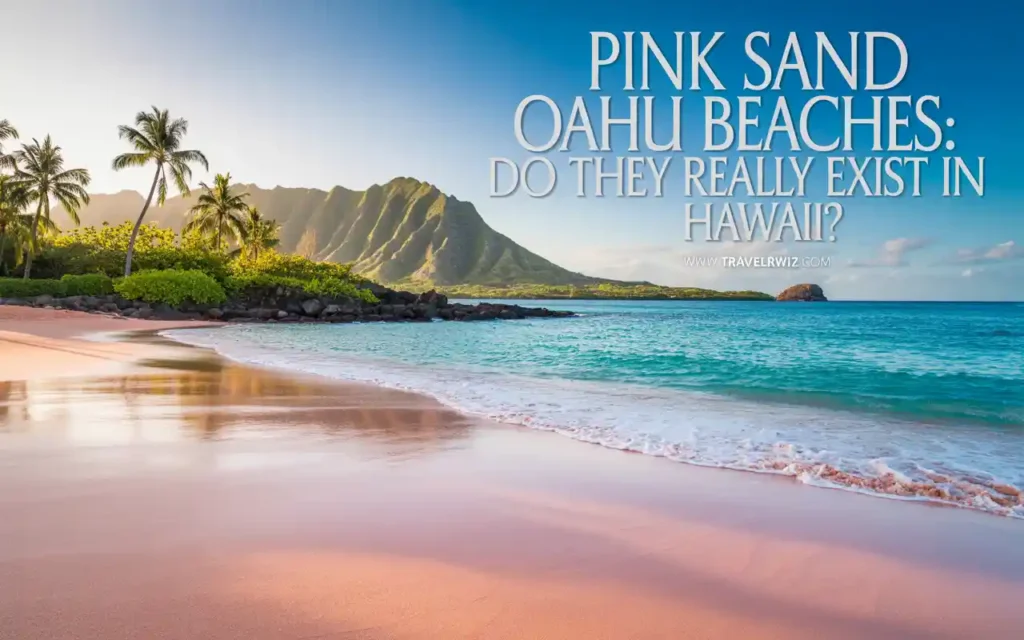 Pink Sand Oahu Beaches