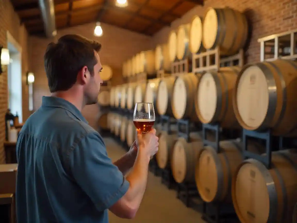 a person visiting Local Winery or Craft Brewery