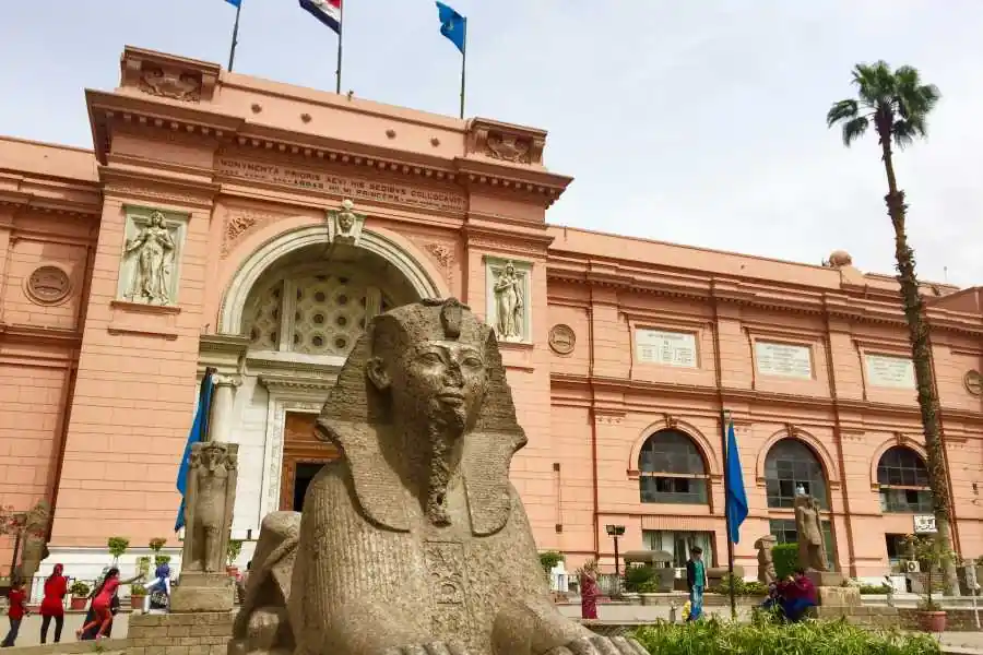 Egyptian Museum in Cairo or the Alexandrian Museum