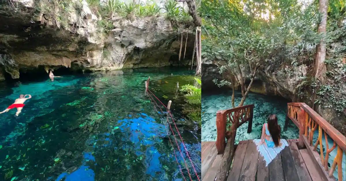 Gran Cenote Balanced Beauty for Swimming Photography