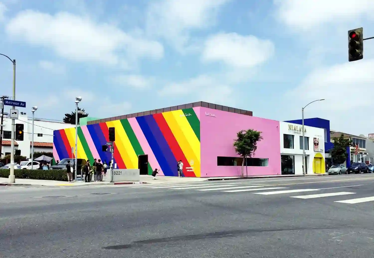 Melrose Avenue Walls