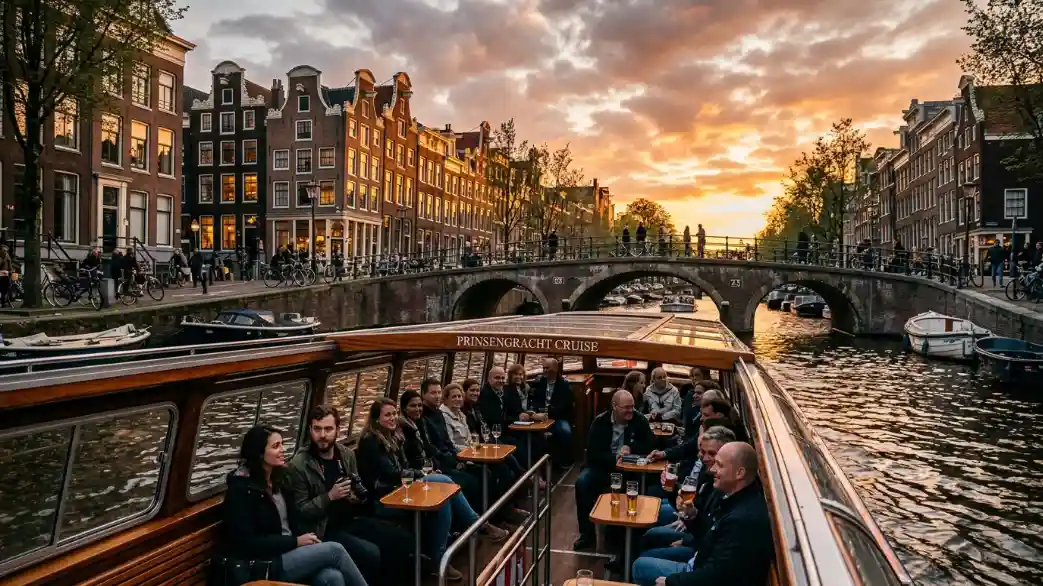 Take a Canal Cruise at Sunset