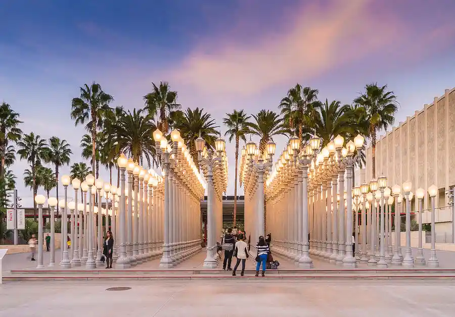 Urban Light at LACMA