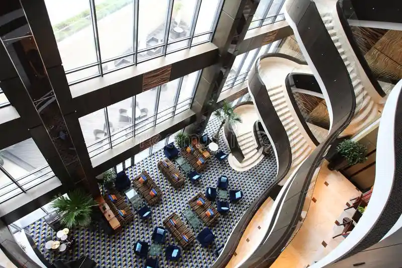 hotel building inside