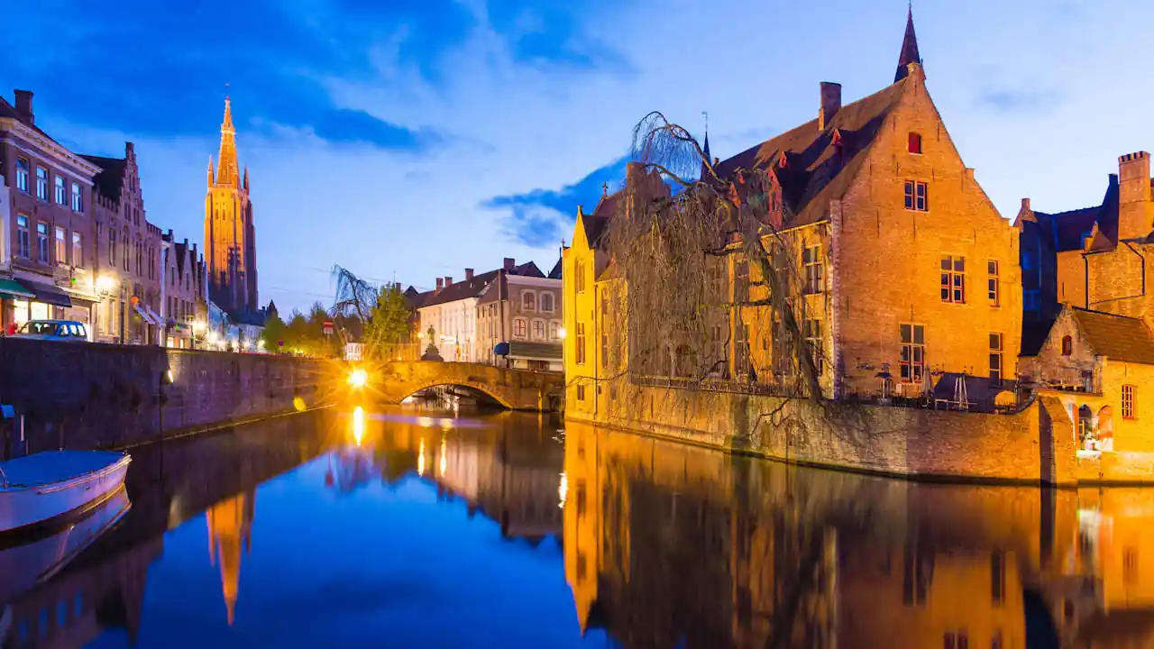 Bruges Belgium – Medieval Charm and Canal Lights