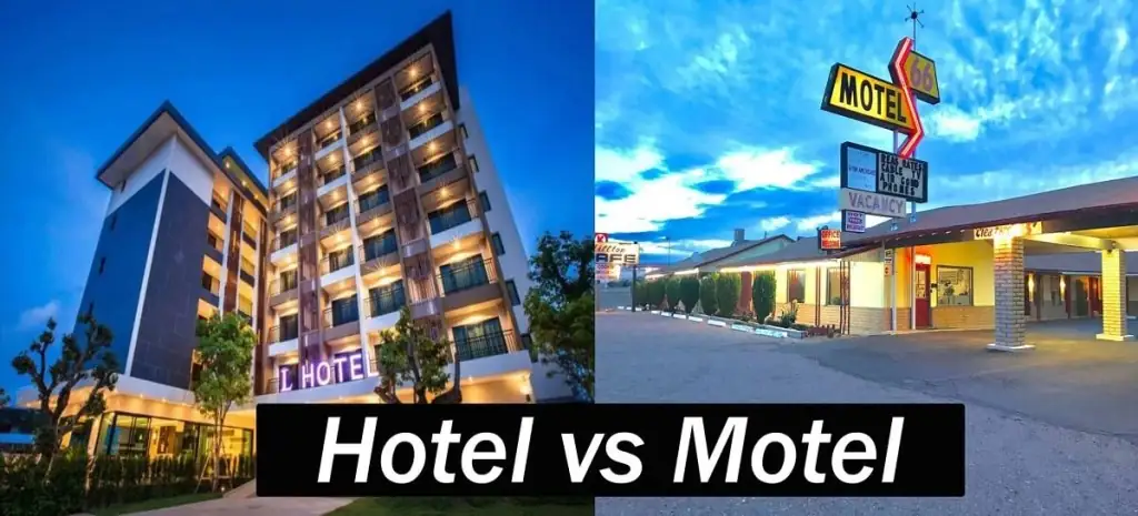 Difference Between a Hotel and a Motel