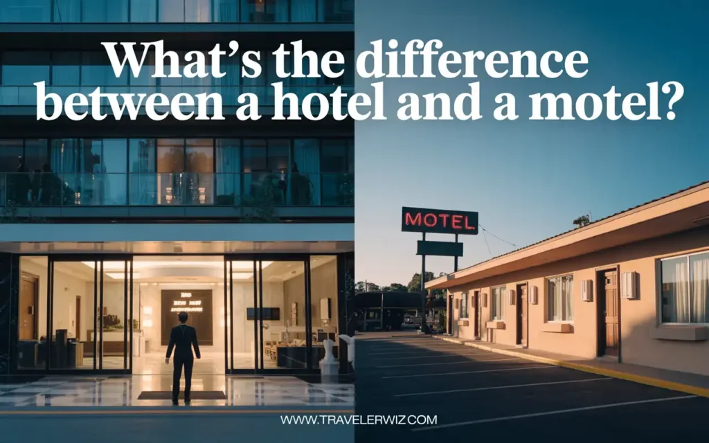 Whats the Difference Between a Hotel and a Motel 1