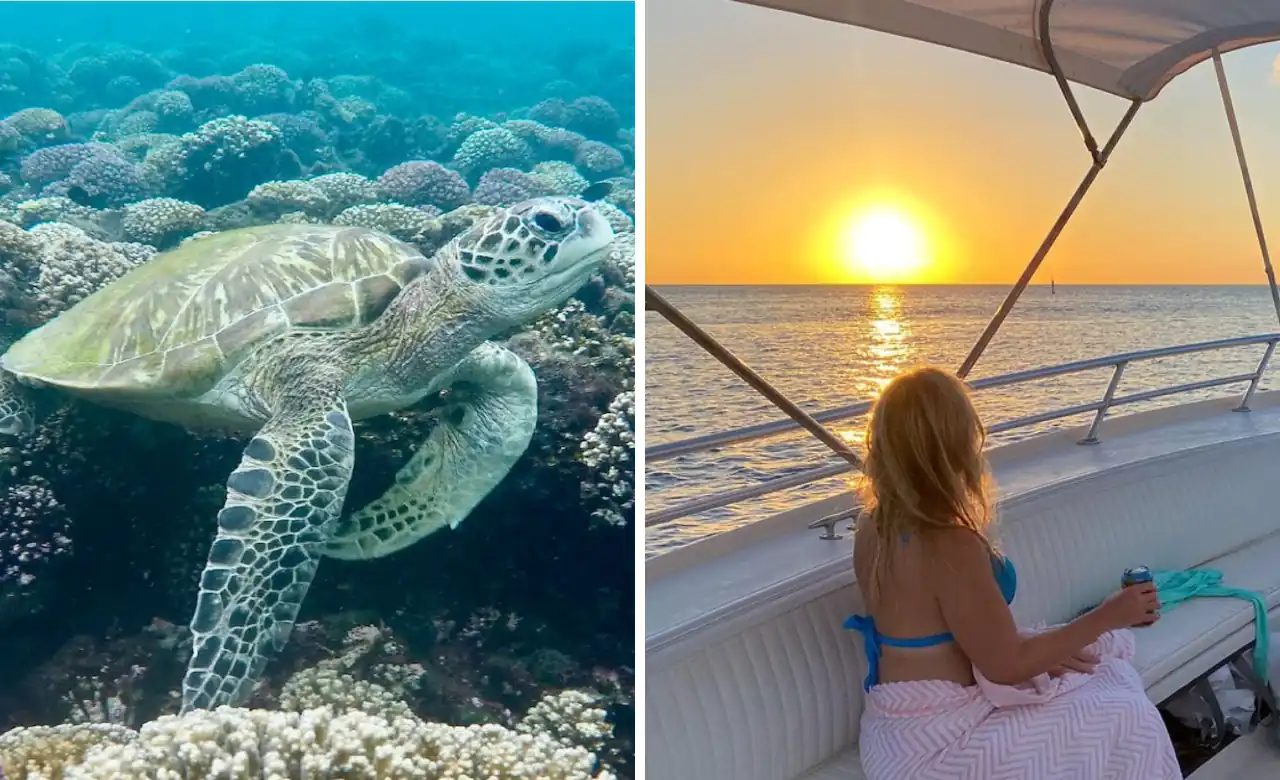 Muscat Marina sunset