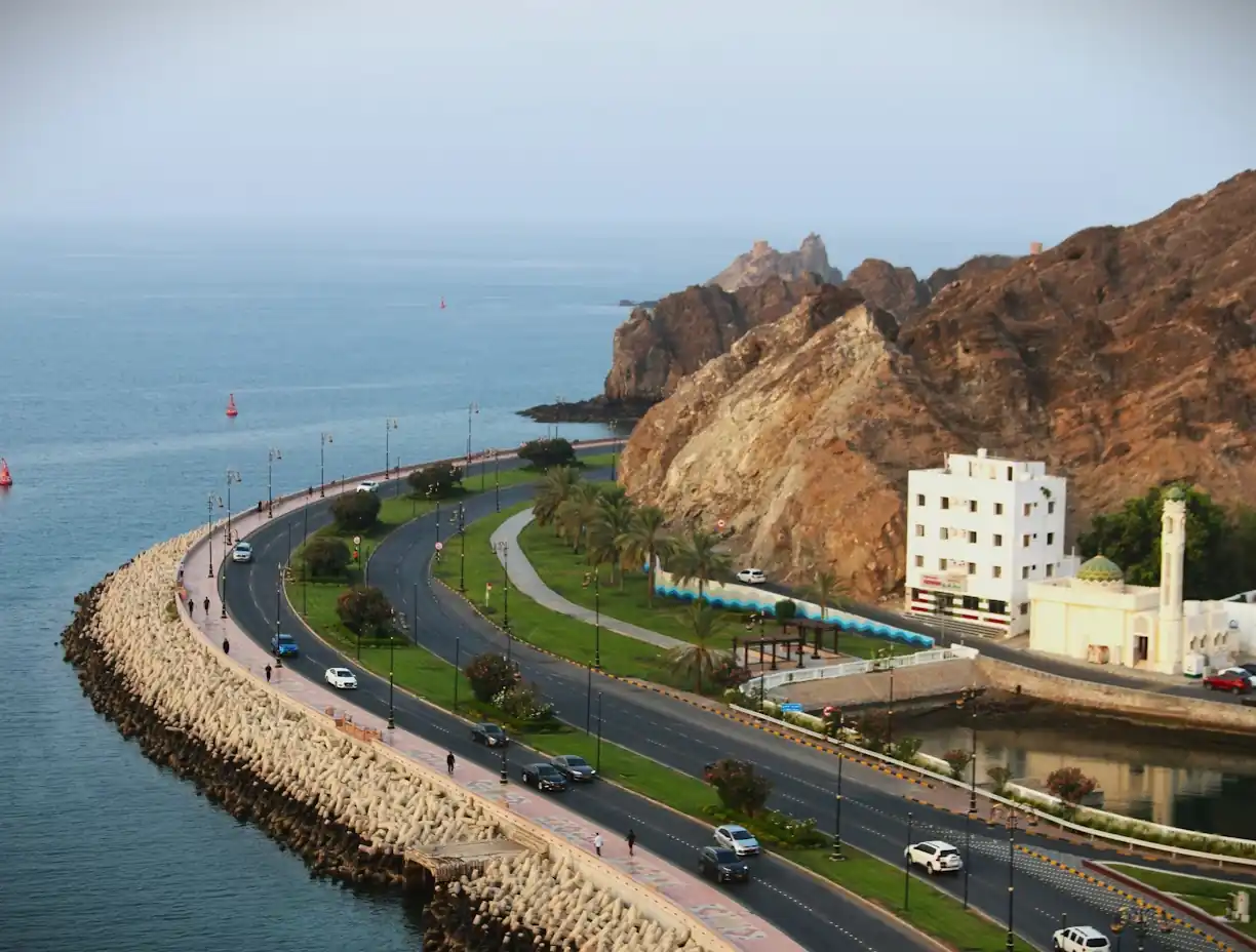 Muscat coastal road