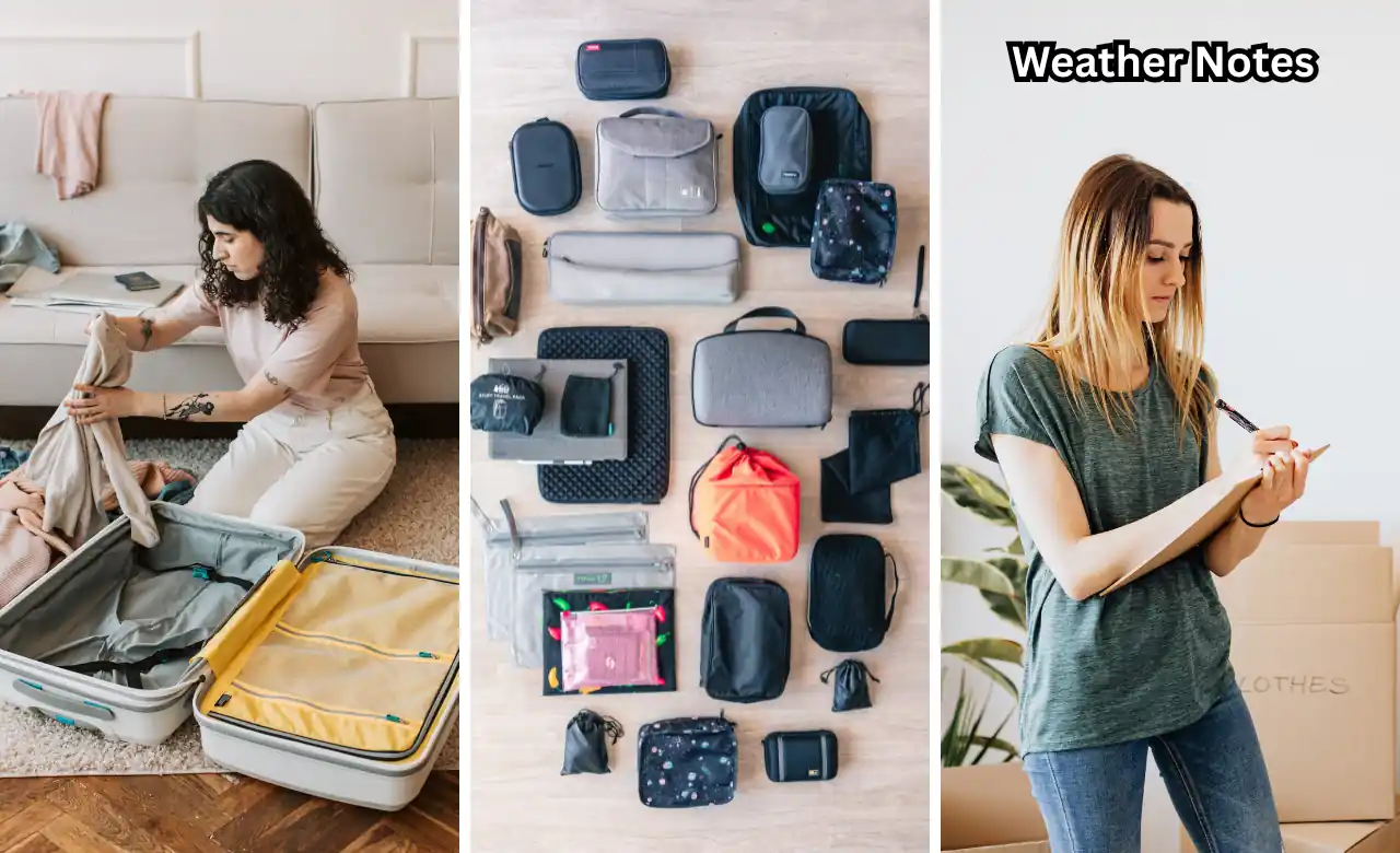 PACKING WEATHER AND SAFETY