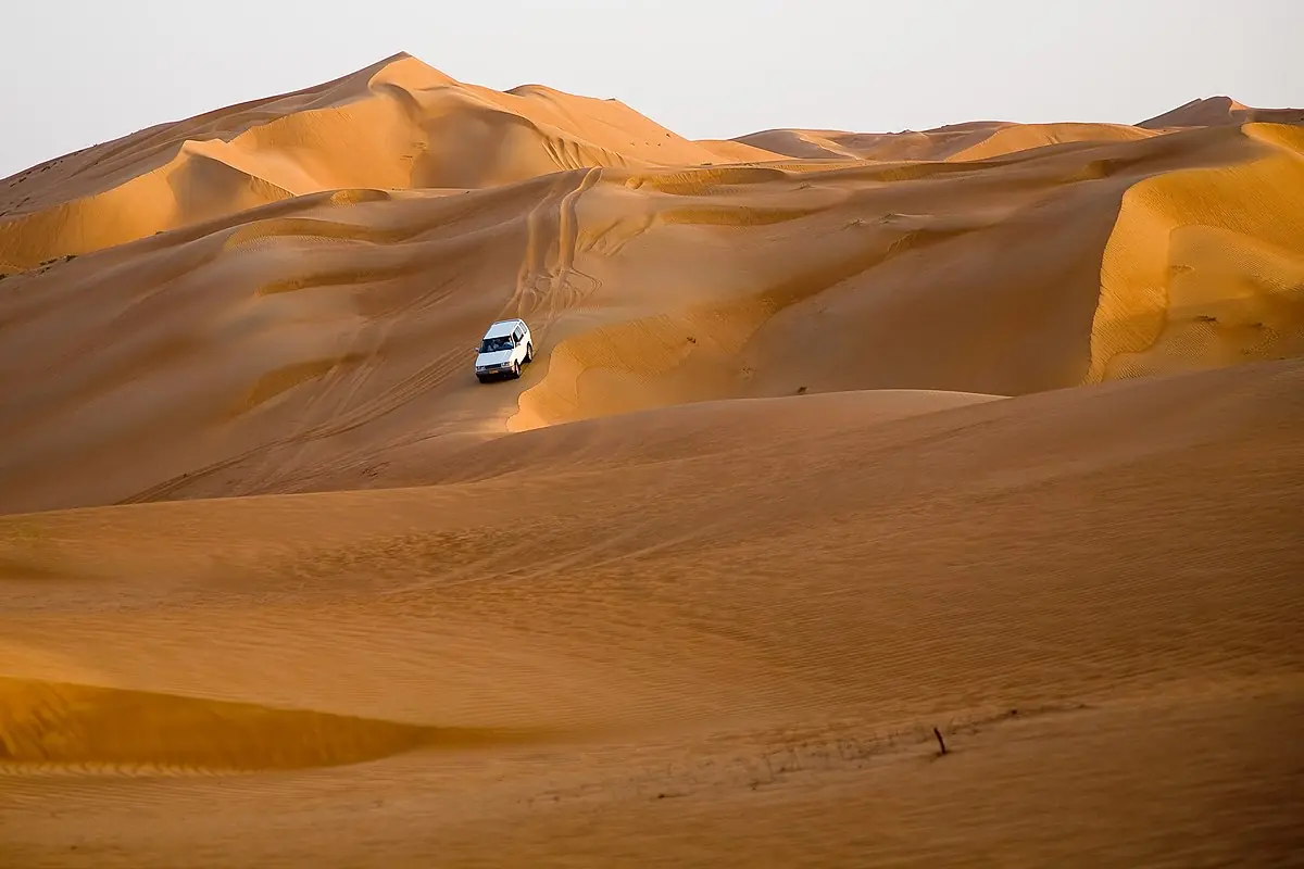 Wahiba Sands dunes