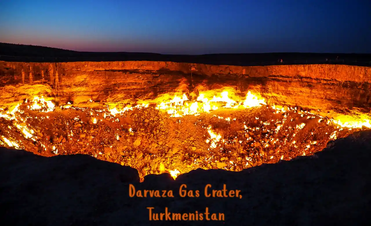 Darvaza Gas Crater Turkmenistan