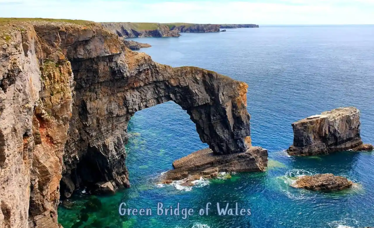 Green Bridge of Wales United Kingdom