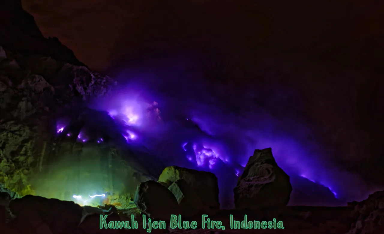 Kawah Ijen Blue Fire Indonesia