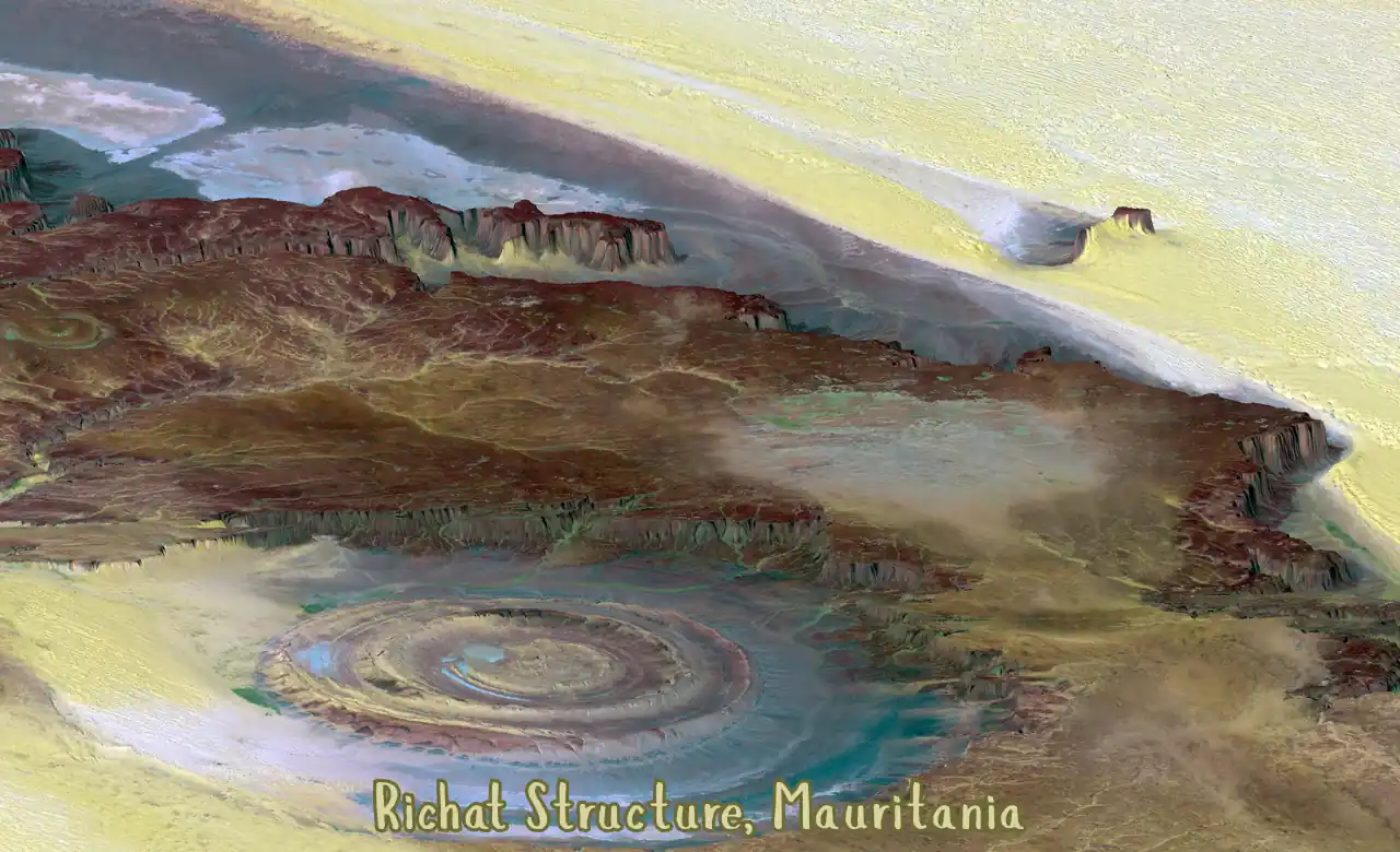 Richat Structure Mauritania