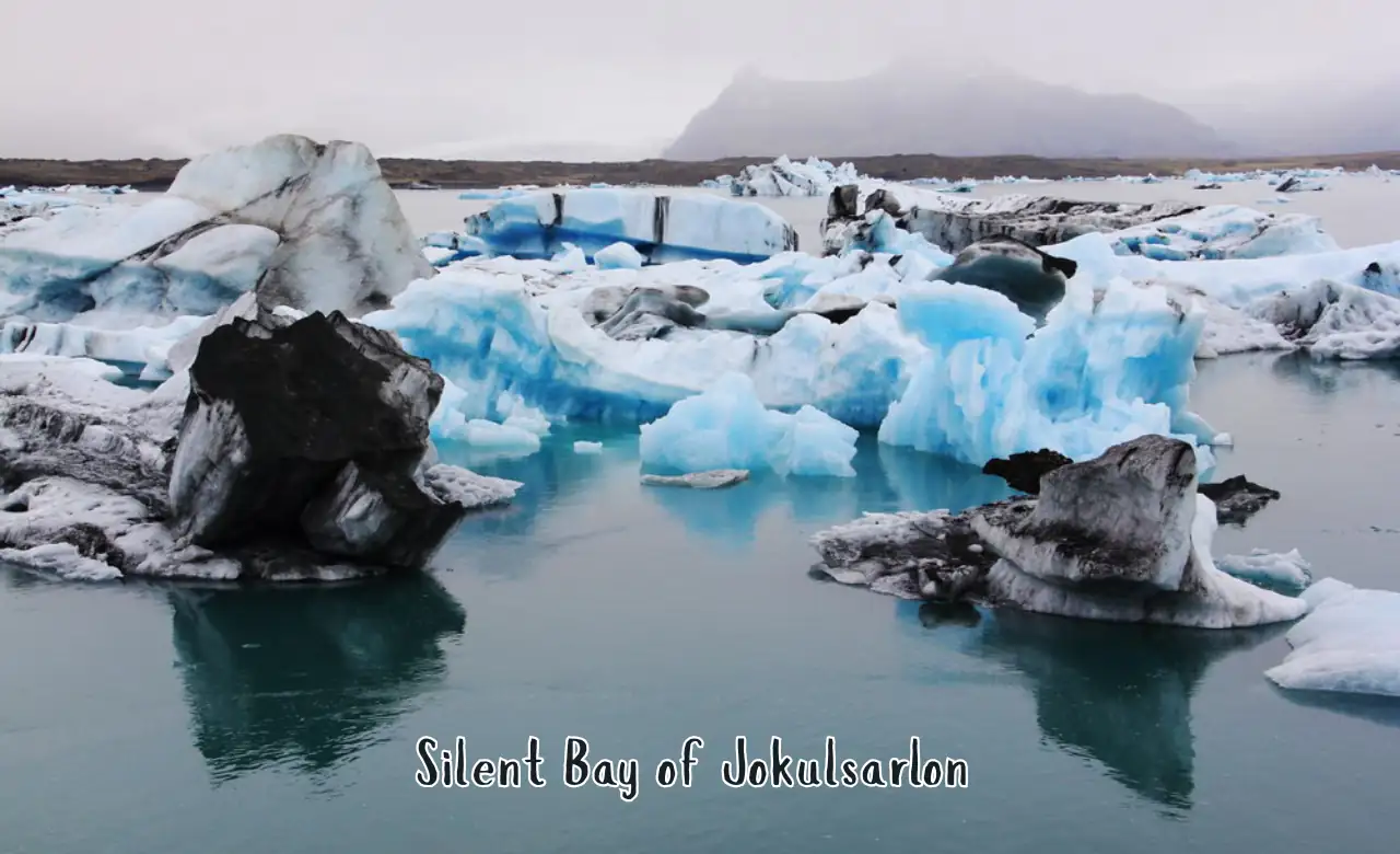 Silent Bay of Jokulsarlon Iceland