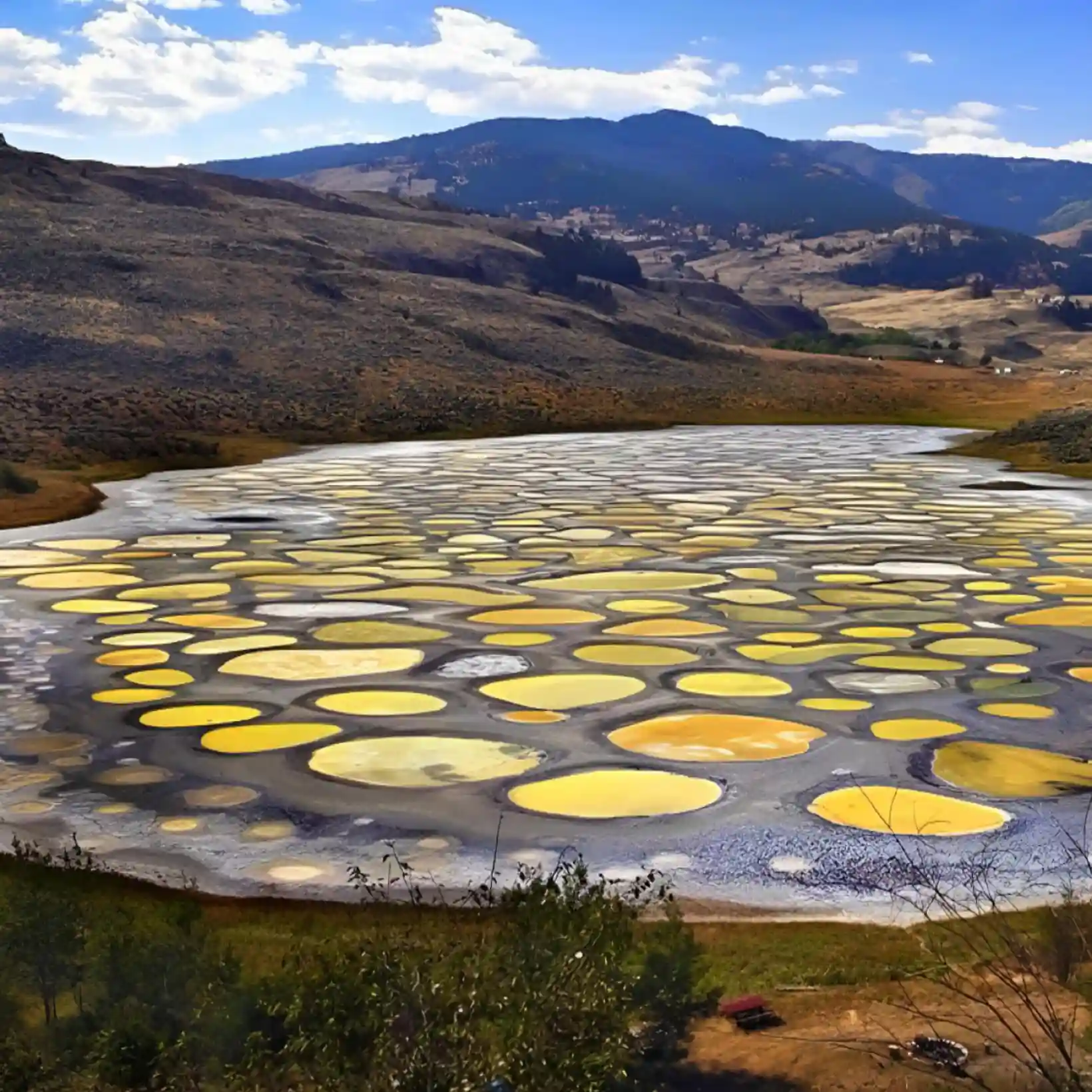 Spotted Lake British Columbia Canada
