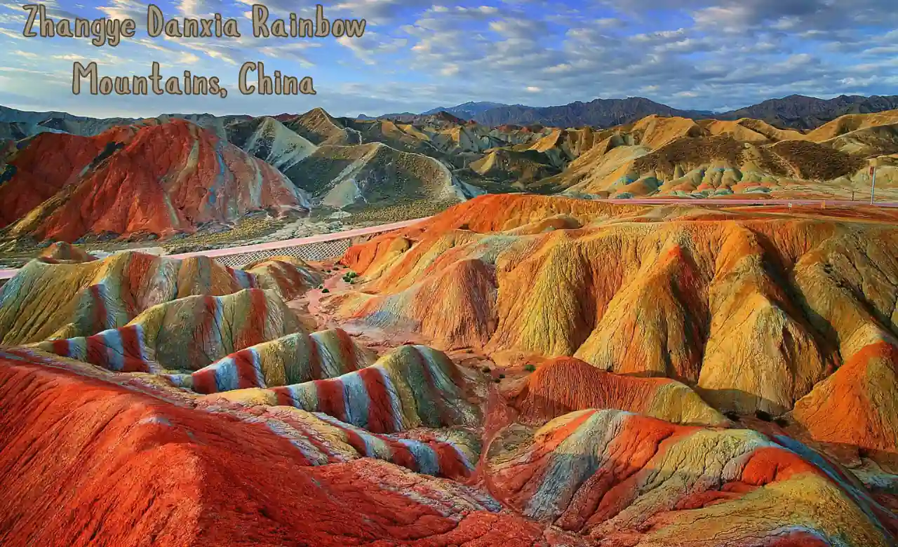 Zhangye Danxia Rainbow Mountains China