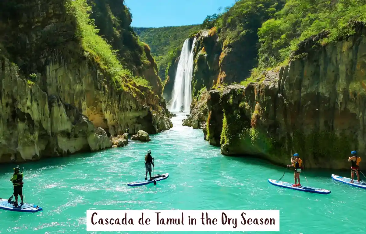 Cascada de Tamul in the Dry Season