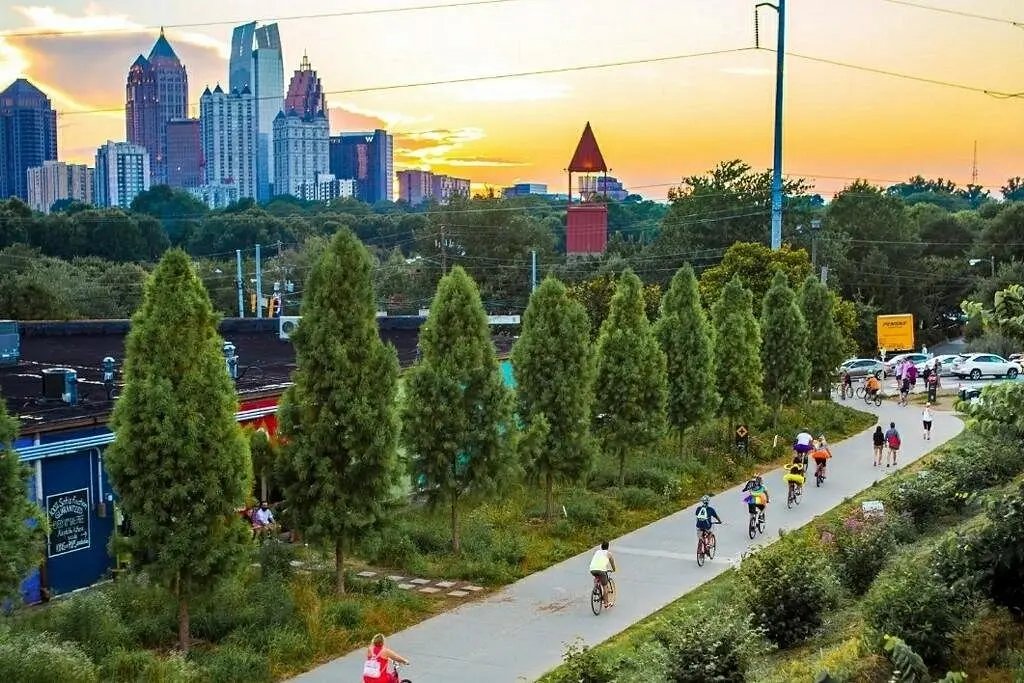 Atlanta BeltLine Evening Walk