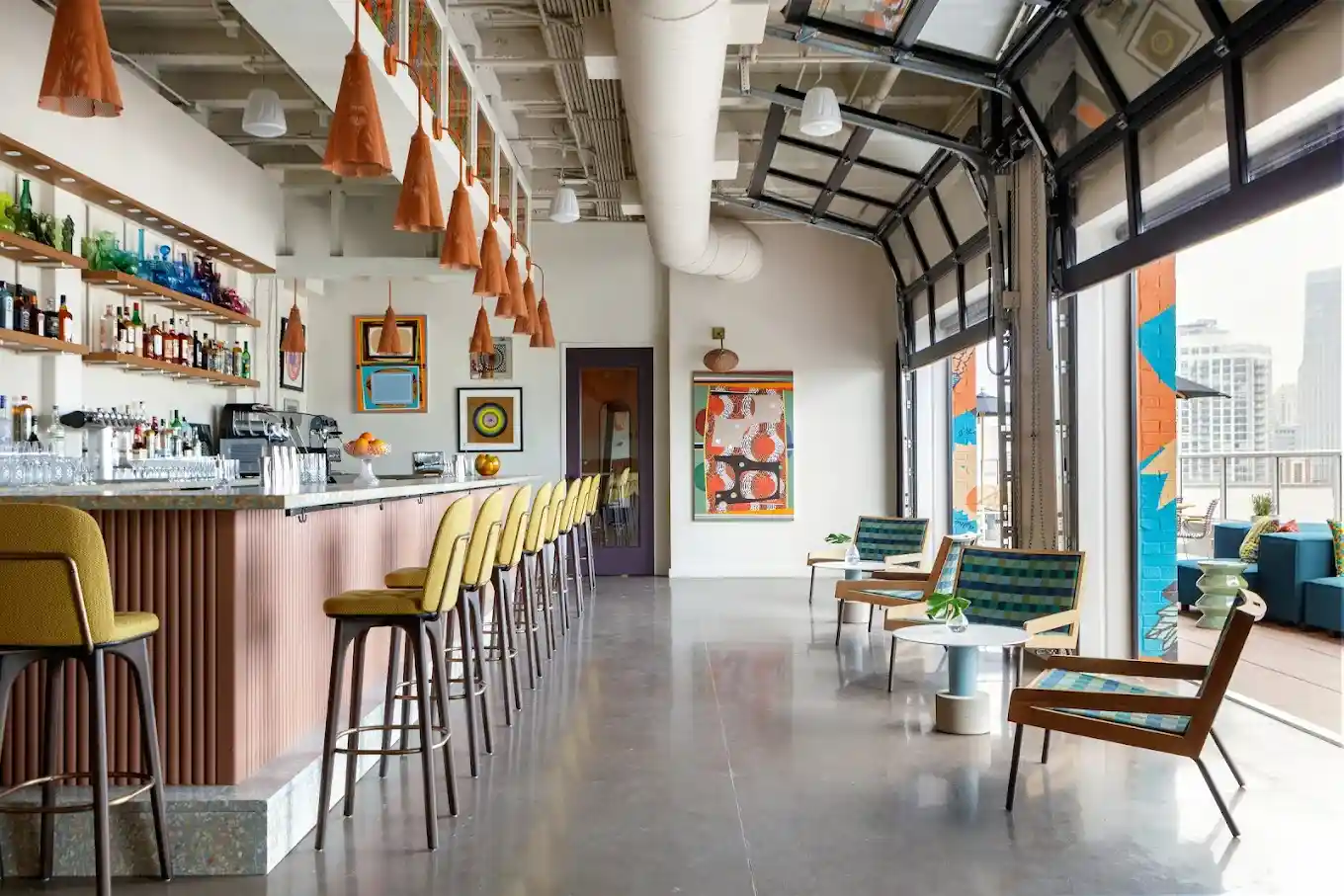 St. Julep rooftop bar Atlanta 1