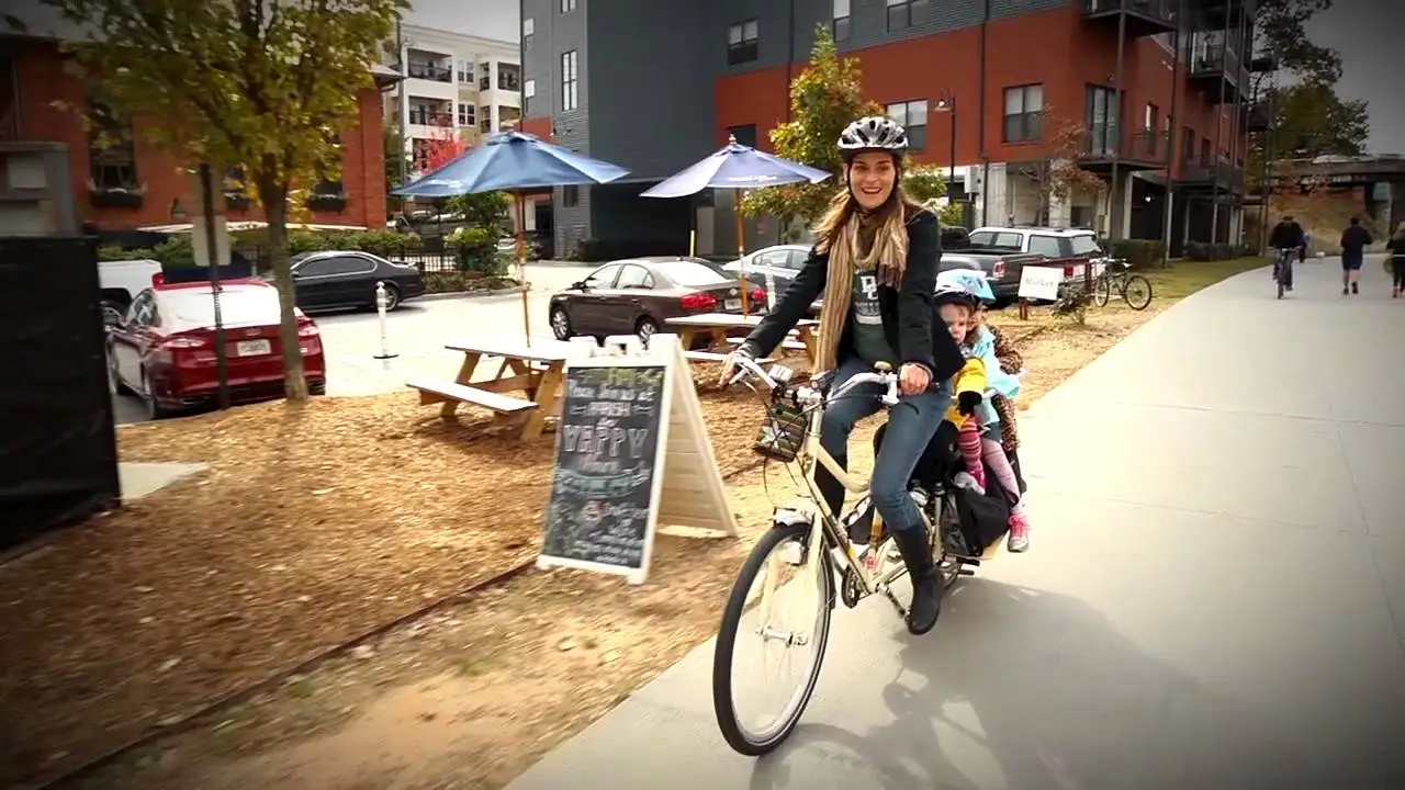 Biking Scooters in Atlanta