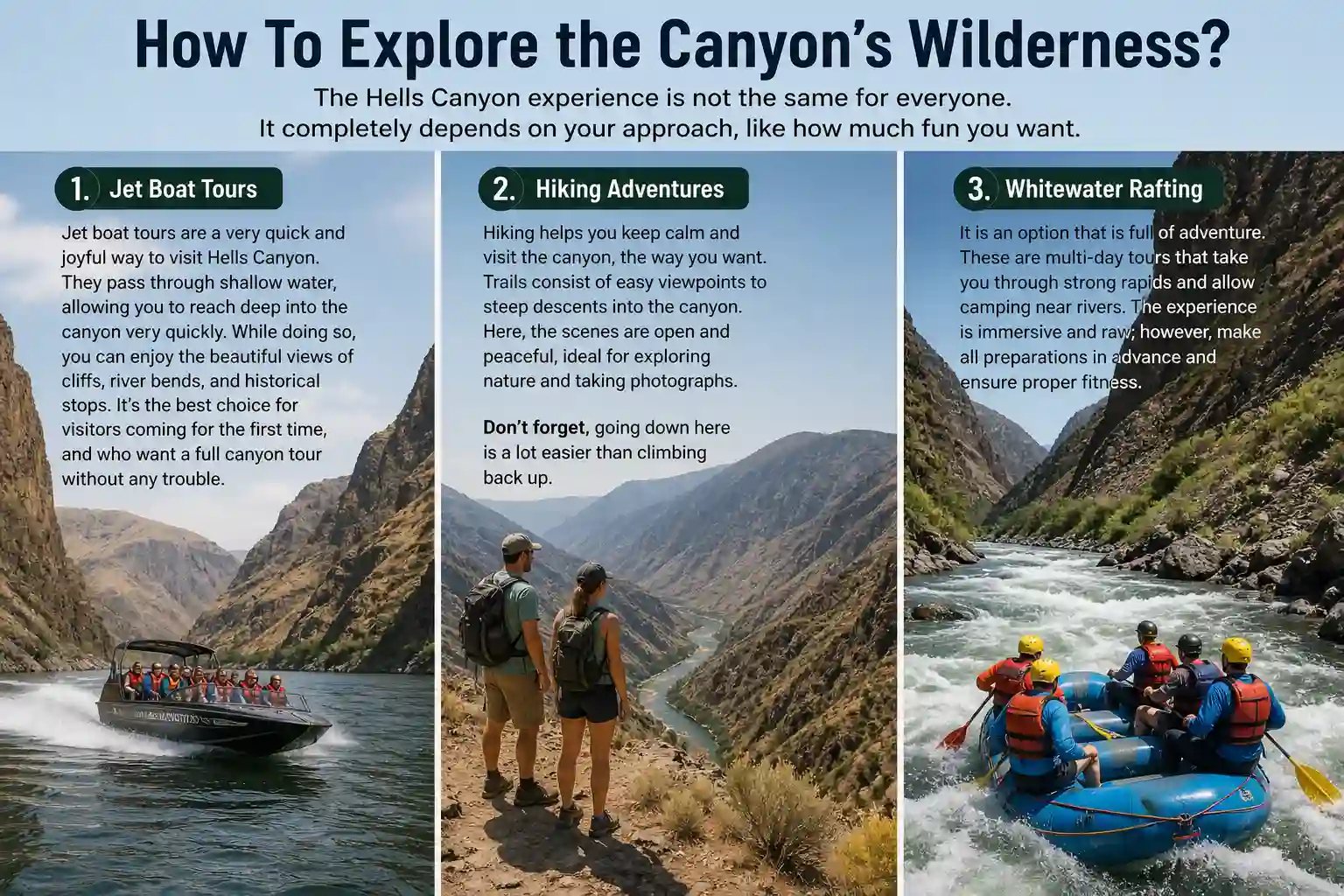Explore the Canyons Wilderness