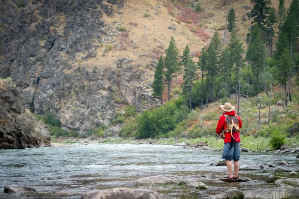 Fishing in Idahos Canyon Wilderness