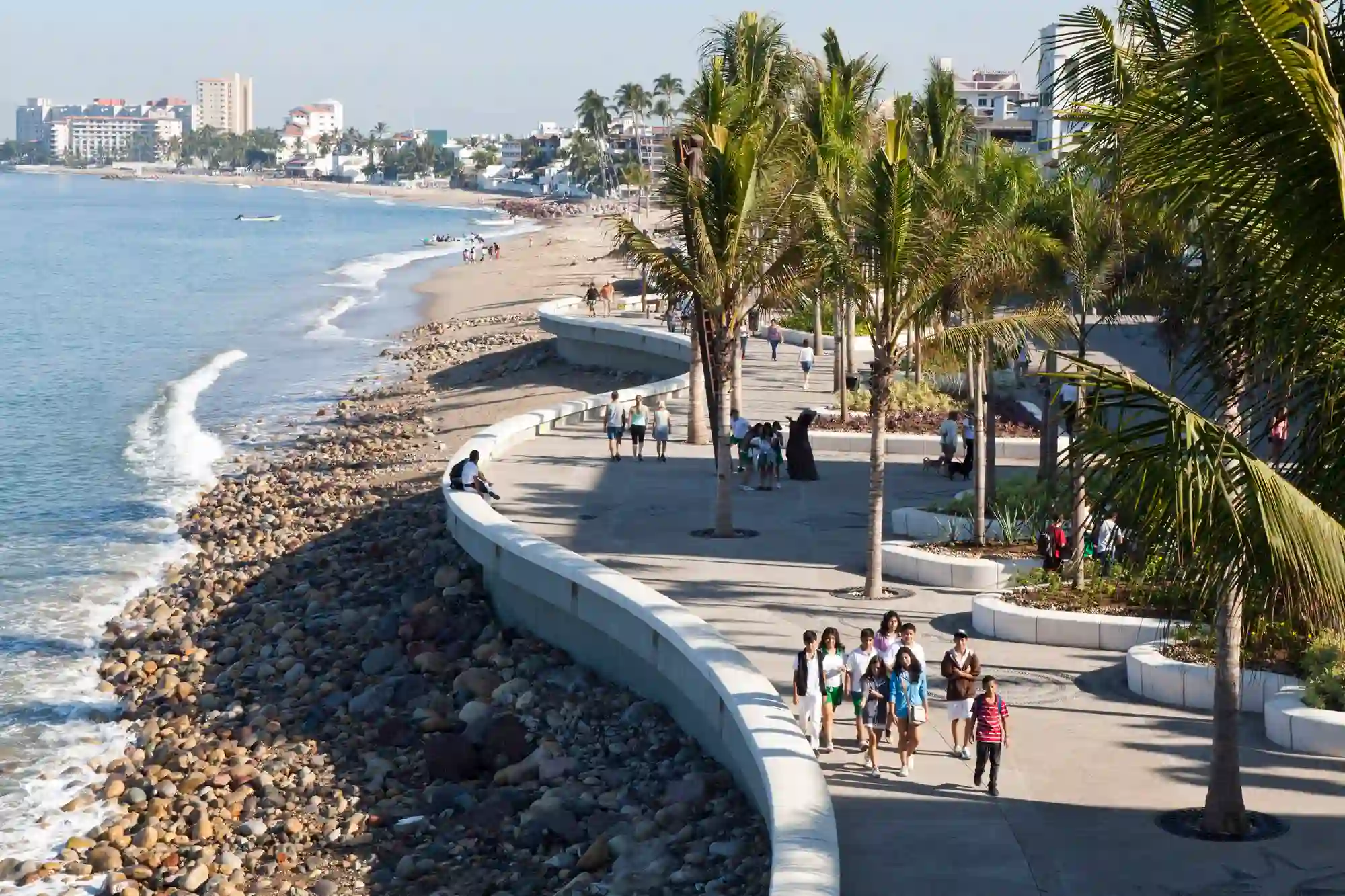 Walk Along Waterfront Promenades