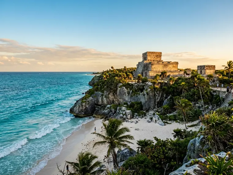 the Ancient Buildings of Tulum